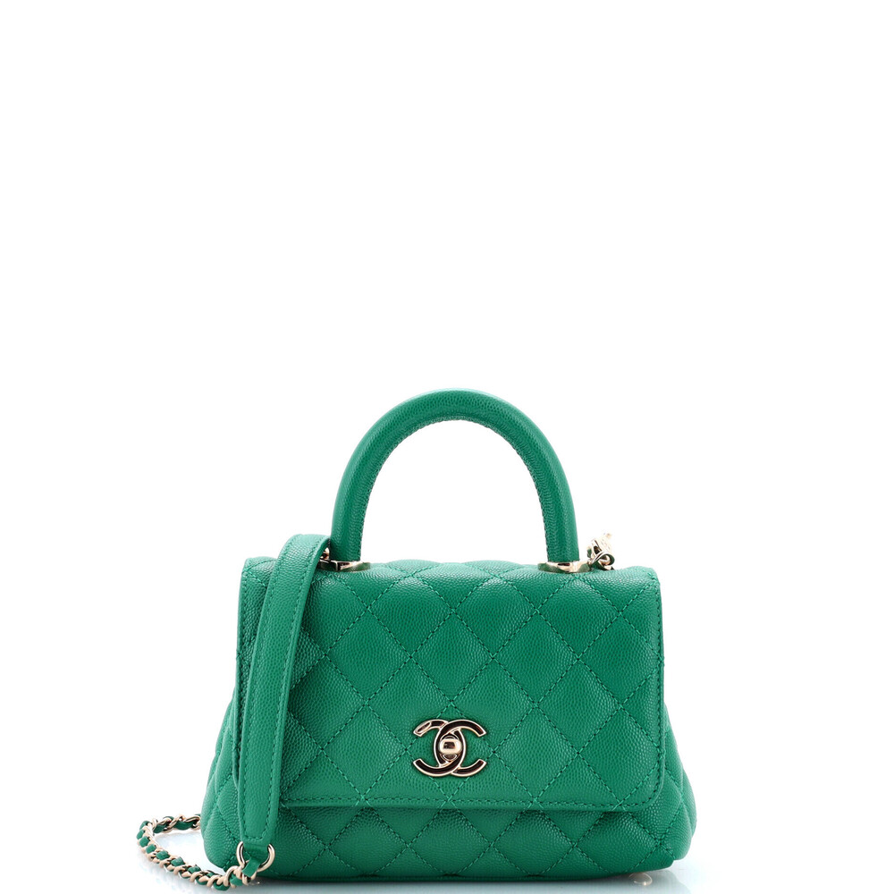 Chanel Extra Mini Coco Top Handle Bag